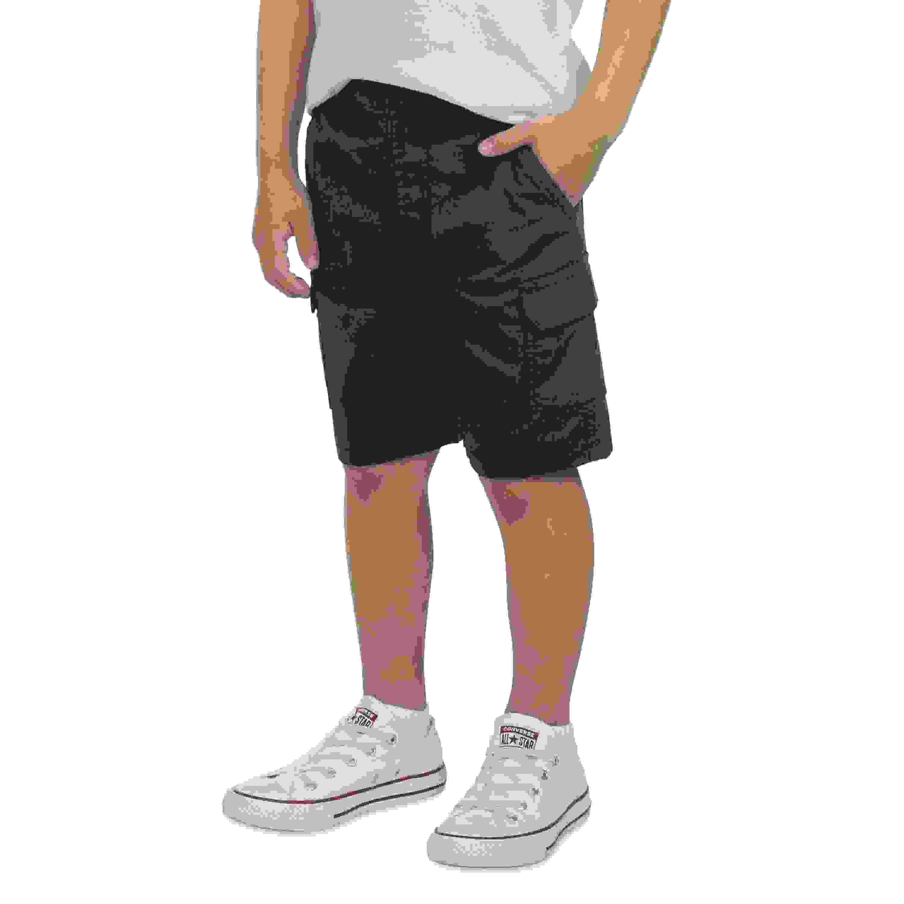 Levi's Elastic Waistband Little Boys' Navy Cargo Shorts